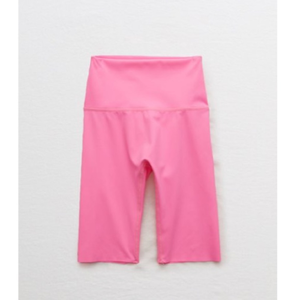 Aerie Hot Pink High Waisted Bike Shorts